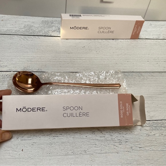 NIB Modere Spoon Limited Edition Rose Gold Item #78954 - Picture 5 of 5